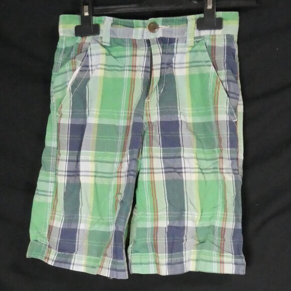 OSH KOSH | 6x | Plaid Cotton Shorts - Picture 1 of 14